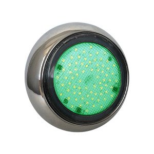 Midi Krom Sıva Üstü Havuz Lambası Yeşil 8 Wat