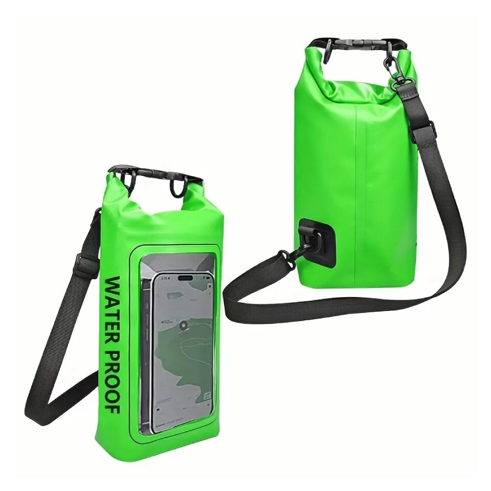 2L Su Geçirmez Dry Bag Çanta Açık Yeşil