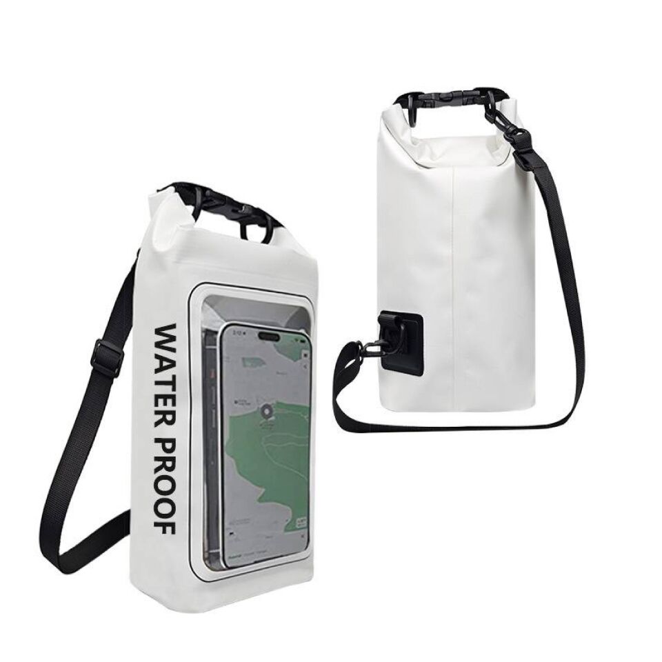 2L Su Geçirmez Dry Bag Çanta Beyaz