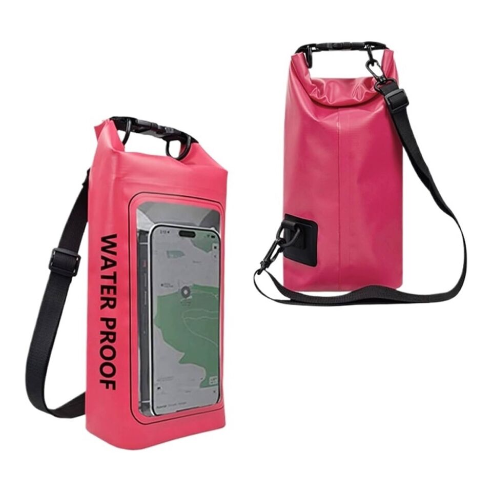 2L Su Geçirmez Dry Bag Çanta Pembe