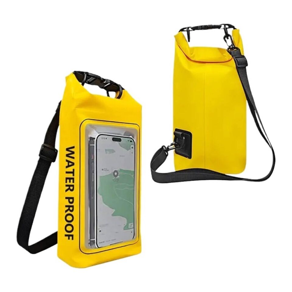 2L Su Geçirmez Dry Bag Çanta Sarı