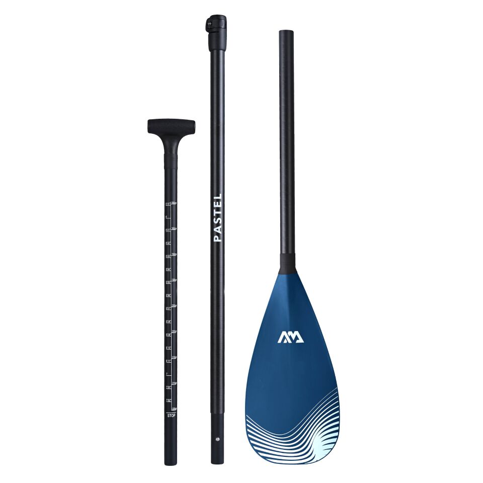 Aqua Marina Pastel Navy Fiberglas/Karbon SUP Küreği