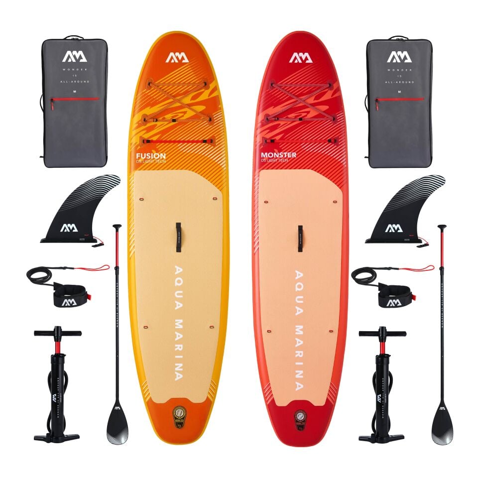 Aqua Marina Fusion 330 cm + Monster 366 cm SUP Board Seti