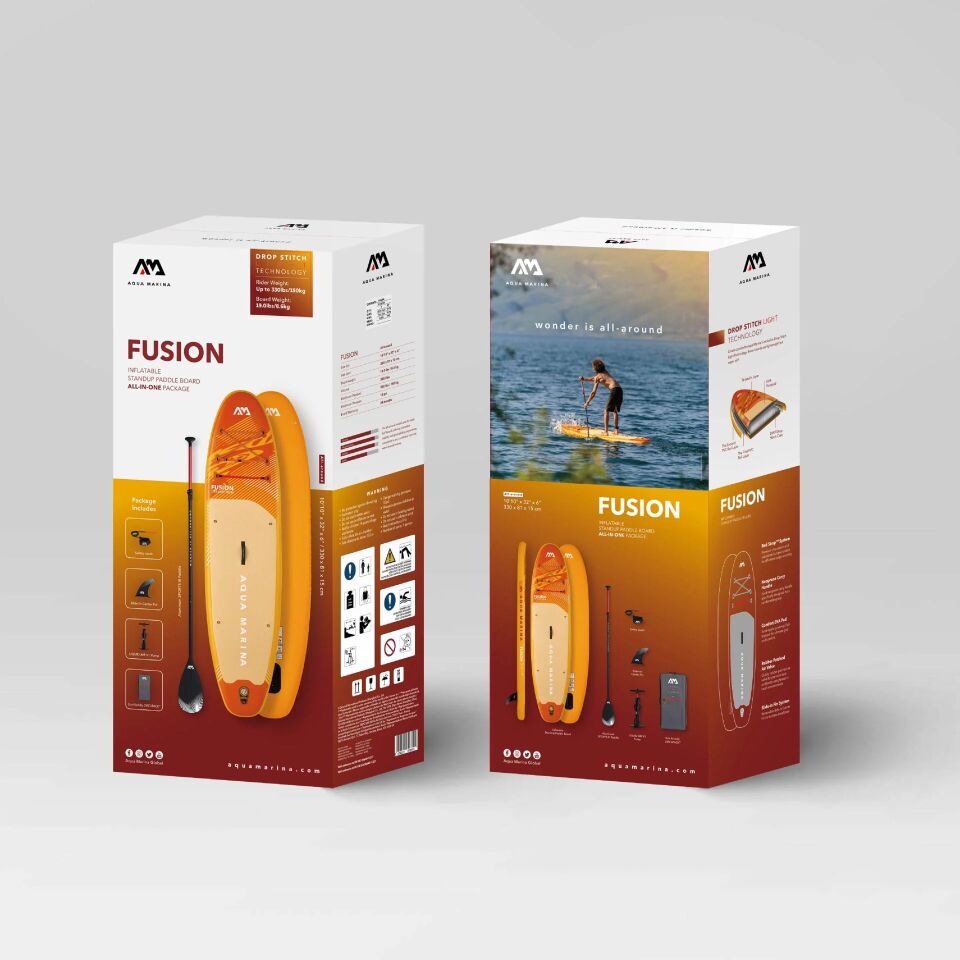 Aqua Marina Fusion 330 cm + Monster 366 cm SUP Board Seti