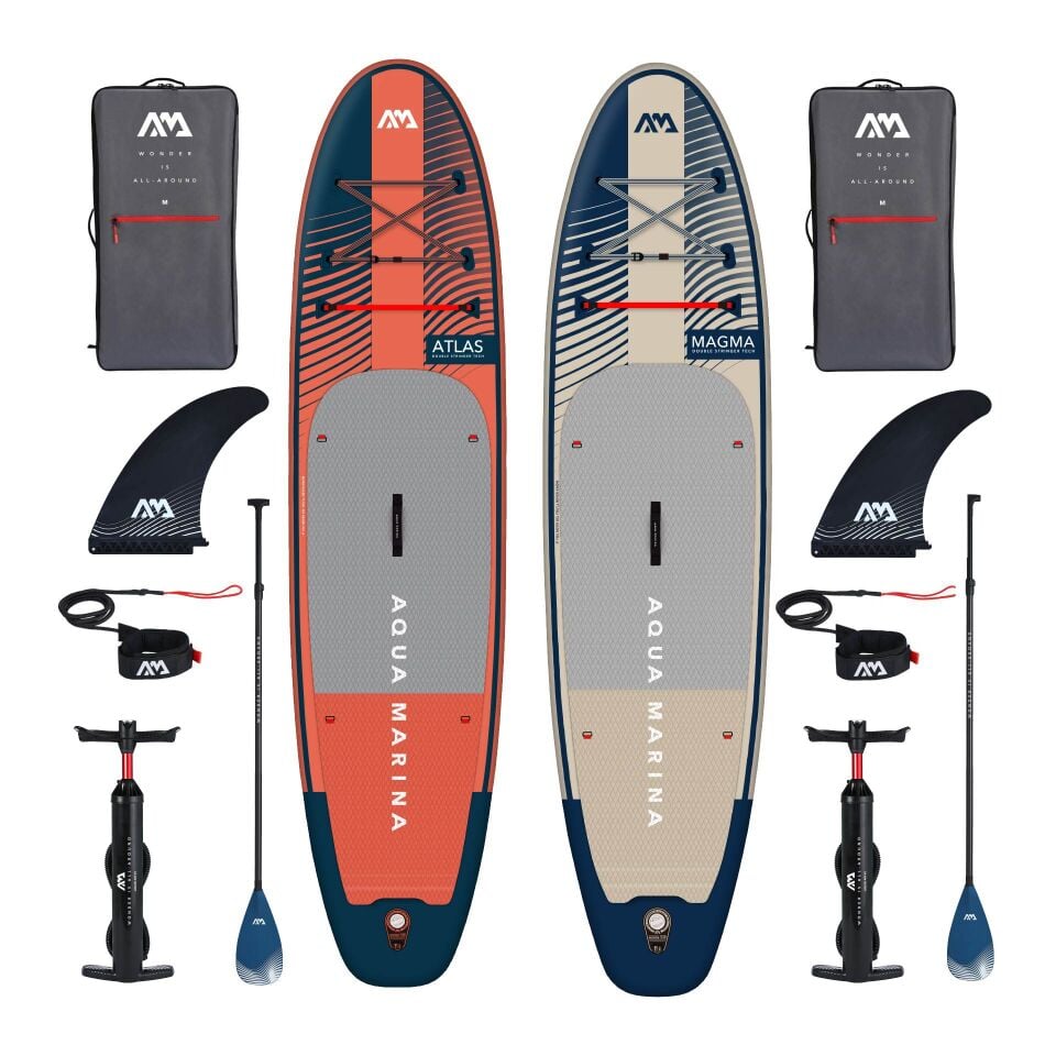 Aqua Marina Atlas + Magma Karbon Hibrit Kürekli SUP Seti