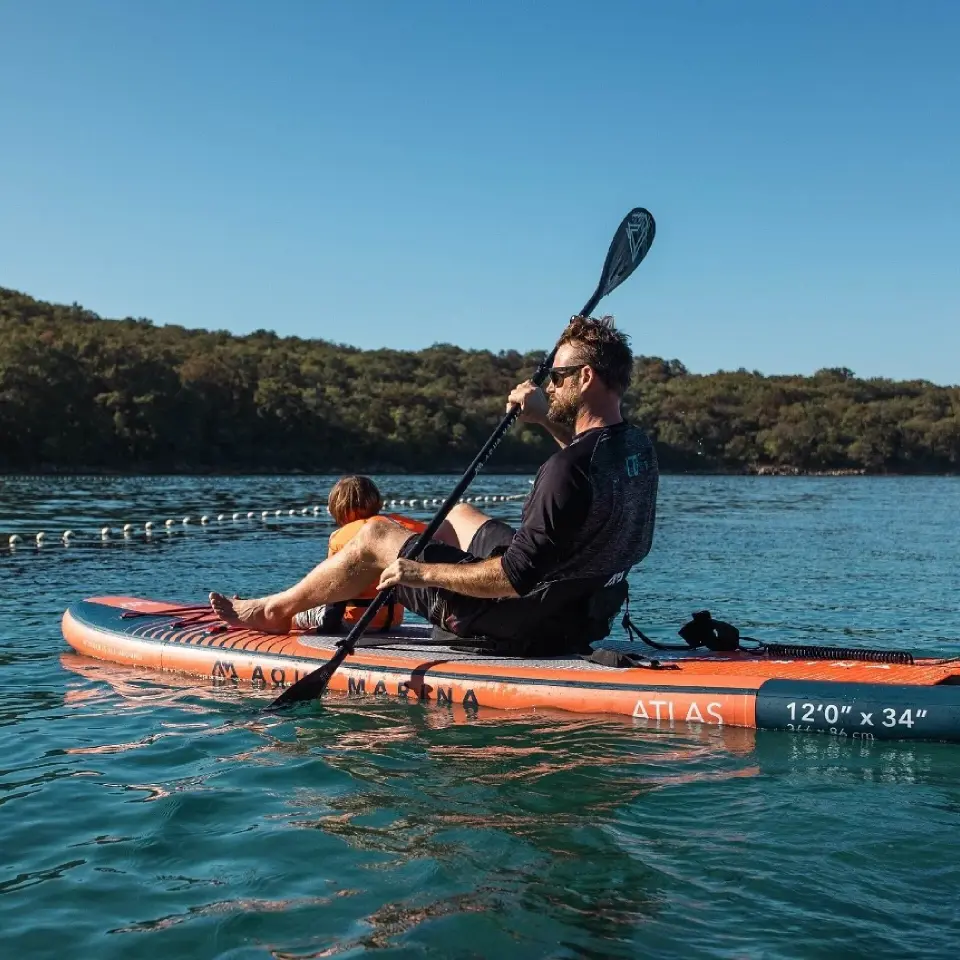 Aqua Marina Atlas + Magma Karbon Hibrit Kürekli SUP Seti