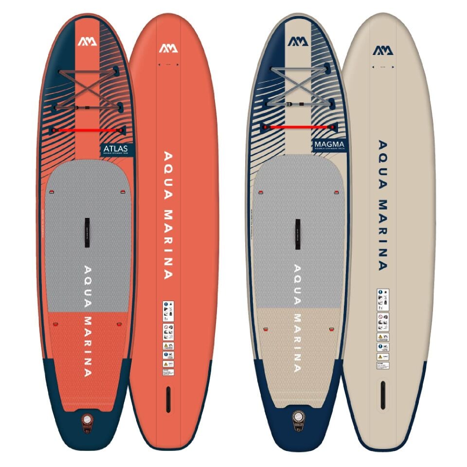 Aqua Marina Atlas + Magma Karbon Hibrit Kürekli SUP Seti