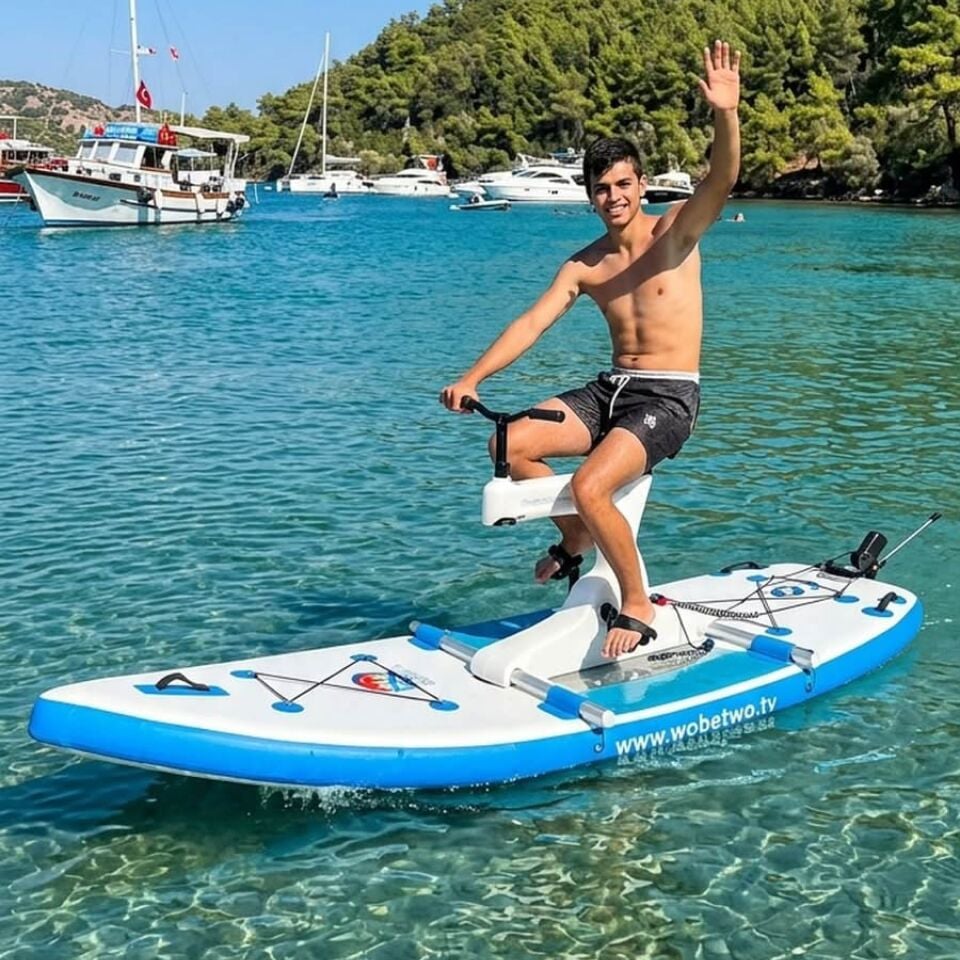 WaterFunn Portatif Tek Kişilik Su Bisikleti