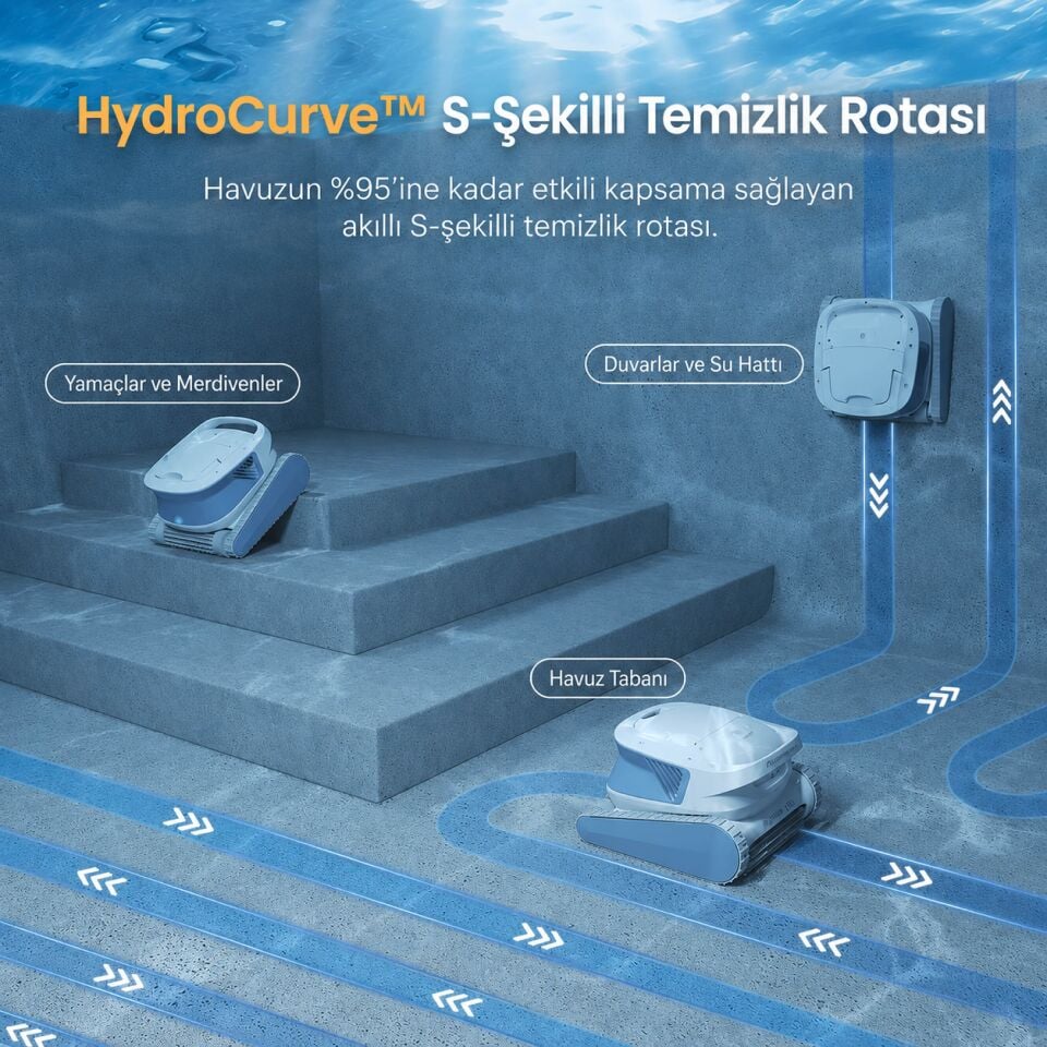 Chasing Hydro 3S Kablosuz Havuz Robotu