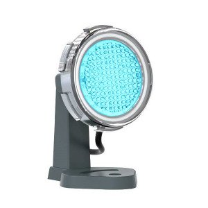 Ayaklı Led Süs Havuzu Lambası Spot 11 4 Watt Mavi Işık