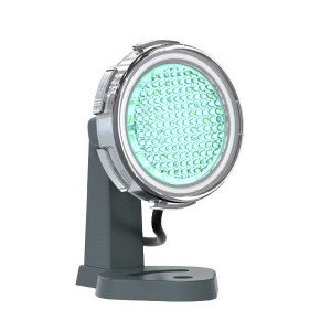 Ayaklı Led Süs Havuzu Lambası Spot 11 4 Watt Turkuaz Işık