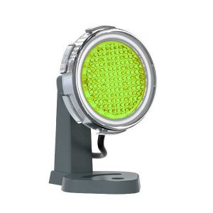 Ayaklı Led Süs Havuzu Lambası Spot 11 4 Watt Yeşil Işık