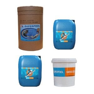 Süper Pool 90lık Havuz Kimyasalları Paketi