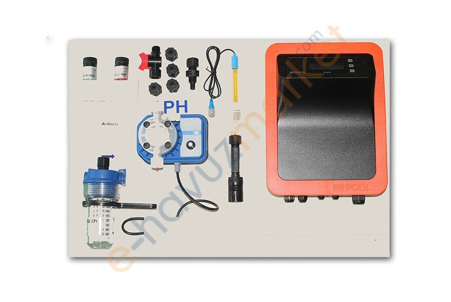 Tuz Klor Jeneratörü pH Dozaj Pompası Seti Sistem I5