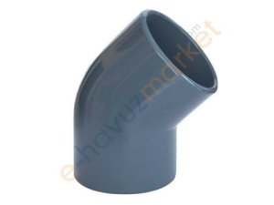 Pvc Açık Dirsek 45° D 90
