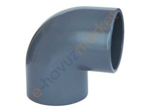 Pvc Kapalı Dirsek 90° D 63